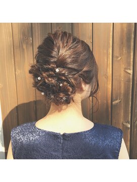 ホルムヘア(holm hair) お呼ばれヘアー