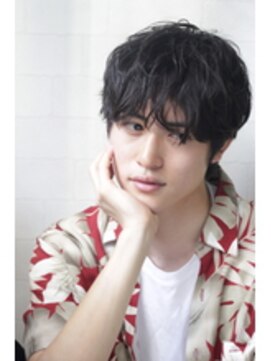 ブークル(boucle) 外国人風セミウェット無造作ショートクラウドマッシュ