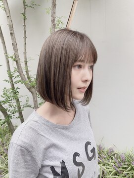 ナイン 麻布十番(NINE) ☆秋感ヌーディーボブ☆