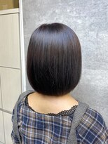 キャラ シャローネ 池袋(Chara Chalone)&nbsp;大人かわいいナチュラル前下がりボブ【池袋/池袋/ボブ/ボブ】