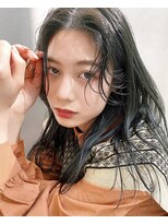 キピ(KIPI) 【早瀬忍　梅田中津】暗髪オリーブカラー×ロングレイヤー