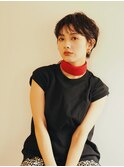 「KENTA」アクセサリー◎×ハンサムショート