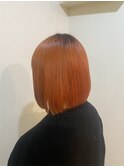 アプリコットオレンジ　髪質改善　【池袋】