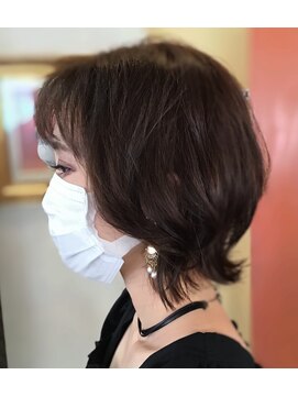 ハール ヘア スタジオ(haar HAIR STUDIO) 大人女子 ショートウルフスタイル