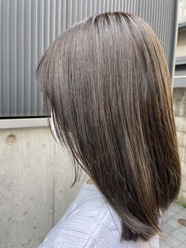 ブリング バイ スノードロップ 吉祥寺(BRING by Snowdrop) 前髪/マチルダボブ/ピンクベージュ/インナーグレージュ/吉祥寺