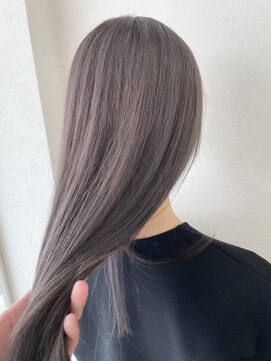 カーフリヘア ウル 千葉店(Kahuli hair Ulu) シルバーベージュ【TAKERU】