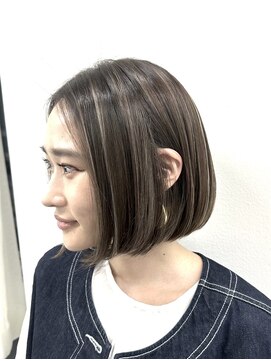 シエラ 心斎橋(CIERA.) CIERA.ミニマムボブ×ハイライト
