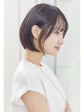 ミチオ ノザワ ヘアサロン ギンザ(Michio Nozawa HAIR SALON Ginza) 似合わせカット×丸みショートボブ【瀧上丈司】