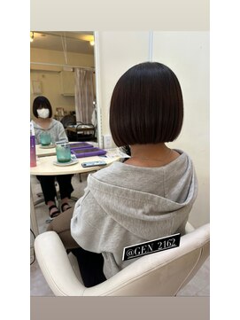 クラナ(clana) 前下がりボブ