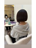 前下がりボブ