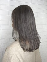 サボン ヘア デザイン カーザ(savon hair design casa+) 白髪ぼかしハイライト×グレージュ