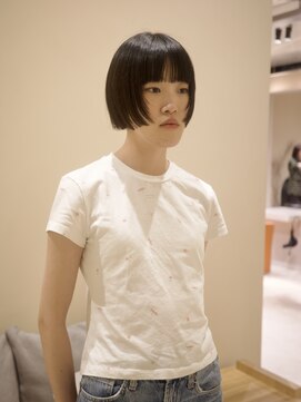 ネロ ヘアサロン ネイビー 渋谷(NERO HAIRSALON NAVY) 【赤津美奈】ボブ ミニボブ 前髪