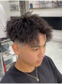 アップバングショート