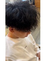 リドルヘアー 石井町店(Riddle HAIR) ツイストスパイラルツイスト波巻きパーマ