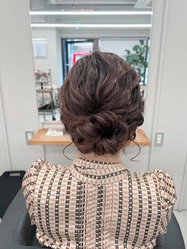 バルベストーキョーサウス(BARBES TOKYO SOUTH) 編み込みアップ【清板】