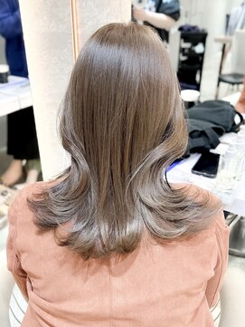 ロンド ブランシュ 錦糸町北口(Lond blanche) 黒髪ボブルフネビージュ小顔ワンレン