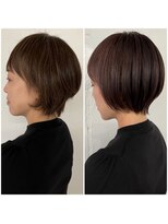 メロウ(me'lou) 《me’lou》ショートボブ20代30代40代50代