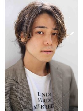 アボヘアー(Abo hair) 20代30代韓国風ビジネスカジュアル爽やかセンターパーツ