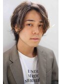 20代30代韓国風ビジネスカジュアル爽やかセンターパーツ