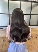 艶髪ストレートカラー