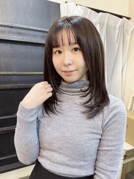エトネ ヘアーサロン 仙台駅前(eTONe hair salon) ［ eTONe ］ワンカールミディ × face layer