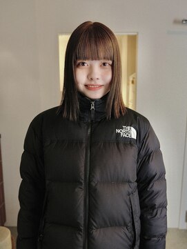 トッド(tod) オリーブベージュ/ロングボブ