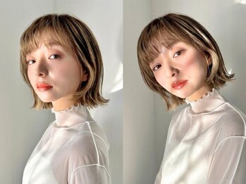 タヤ イオンモール津田沼店(TAYA)の写真/思わず触りたくなる手触り♪透明感があるカラーに自信あり！髪質改善カラー/イルミナカラー/新津田沼直結