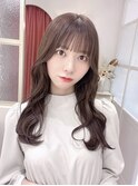 ふんわりカール/ショコラアッシュ/髪質改善/ヘルシースタイル