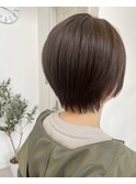 コンパクトショート×つや髪