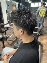 スキル(SKILL) 【SKILL】メンズ/ブリーチ/眉毛/パーマ/スパイキーショート