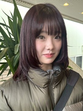 イワッシュ 大和駅店(IwAsh) レイヤーカット/ミルクティーグレージュ/ダブルカラー/ショート