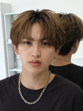 ビカムメンズヘアー 栄店(become men's hair) シースルーコンママッシュ