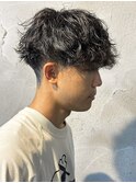 シャドウパーマメンズパーマメンズマッシュ群馬高崎メンズ眉毛