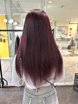 サンエンヘアー(lll_en hair)&nbsp;ピンクワインレッド