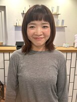 アンレッグス(ann LEGS)&nbsp;レイヤースタイル/ぱっつん前髪／小顔／20代30代