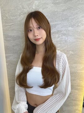 ロンドガーネット 池袋(Lond garnet) 暗めカラー/韓国風巻き/レイヤーカット/髪質改善/縮毛矯正/池袋