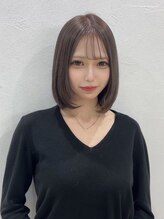 エスアンドケー 下通店(S&K)&nbsp;ボブ/グレージュ/抜け感