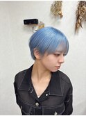 ショートブルー