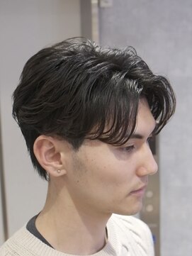 曲がる縮毛矯正専門店 バイ レイズ 名駅(RAYS) 楽にかっこよく！フェザーショートパーマ