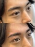 〈メンズ眉毛ワックス〉men's eyebrow wax ￥3300-