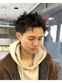 ピンパーマ/スパイキーショート/藤沢美容院
