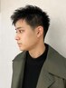 メンズカット＋白髪染めカラー￥9,900