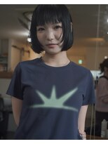 イルフレール(ill frere)&nbsp;ryu【レイヤーボブ　顔周りレイヤー　黒髪ボブ】