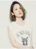 アップバングナチュラルカール２