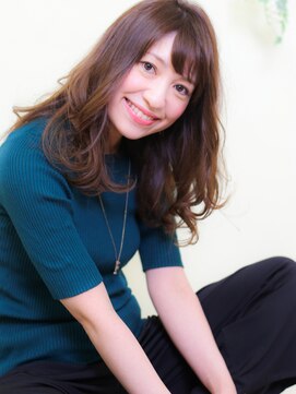 オーガニックサロン フェイス 梅田店(organic salon face) #バレイヤージュ#エヌドット#ベージュ#オーガニックカラー