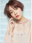 【La lei】とろみセンターパート×無造作マッシュショート