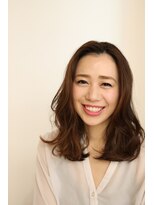 キャリ(CALI)&nbsp;ゆるふわな大人セミディ≪CALI・田町・三田・美容室≫
