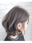 ゆるふわセミディ+シルキーグレージュ