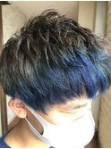 個性的メンズ☆インナーオーシャンブルー☆《高橋》
