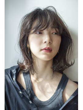 リト 自由が丘(Lit.) 【Lit.】ウルフ風大人かわいい黒髪ボブ【YUKINA】